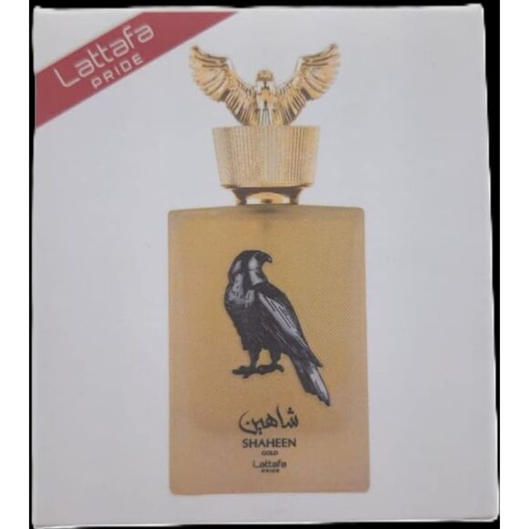 Lattafa SHAHEEN GOLD  0.7 oz / 20 ml Eau De Parfum Spray - Unisex - New - Picture 3 of 3
